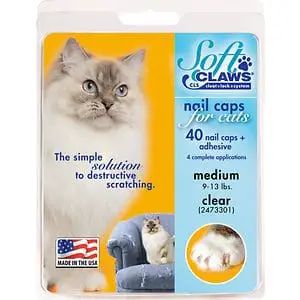 Soft Claws Cat Nail Caps, 40 count