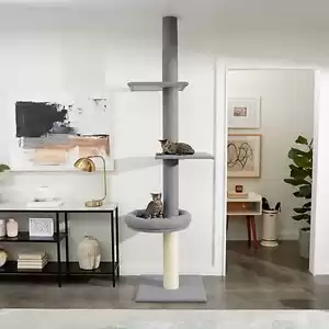 Frisco 3 Level Floor to Ceiling Heavy Duty Cat Tower