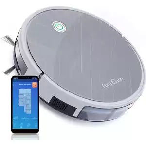 Pure Clean Smart Robot Vacuum W/ Remote Control