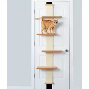 SmartCat Climber Door Mounted Hanging Sisal Cat Tree