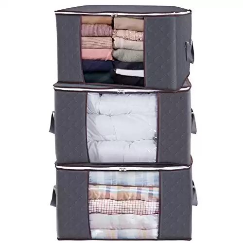 Large Capacity Clothes/Blanket Storage Organizer