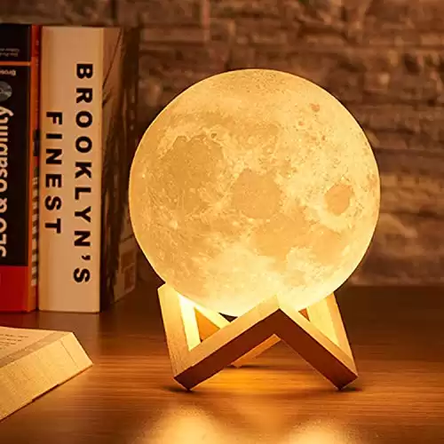 Moon Lamp, 16 Colors 3D LED Night